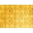 thumbnail image 1 of Ahgly Company Machine Washable Indoor Rectangle Abstract Yellow Contemporary Area Rugs, 2' x 3', 1 of 4
