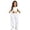 White, variant on XINXIAOO Unisex Boys Girls Sweatpants Classic Fit Elastic Waist Wide Leg Pants with Pockets Boys Athletic Pants Pink Sweat Pants Boys Spring Fall Sweatpants 4-5 Years