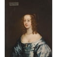 thumbnail image 2 of Sir Peter Lely 12x14 Black Ornate Wood Framed Double Matted Museum Art Print Titled: Portrait of Lady Diana Grey, Countess of Ailsbury (D.1689), 2 of 5