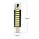 thumbnail image 3 of 2x 4 Piezas 29MM Festoon Dome 4014 9 SMD Bombilla LED para automóvil Lámpara indicadora de lámpara de espejo - frío Yotijar Luz interior del coche LED, 3 of 10
