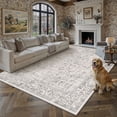 thumbnail image 3 of BERTHMEER 10'x14' Large Vintage Area Rugs Oriental Rugs Washable Carpets for Living Room Bedroom Dining Room Throw Rugs Non-slip, Gray, 3 of 8