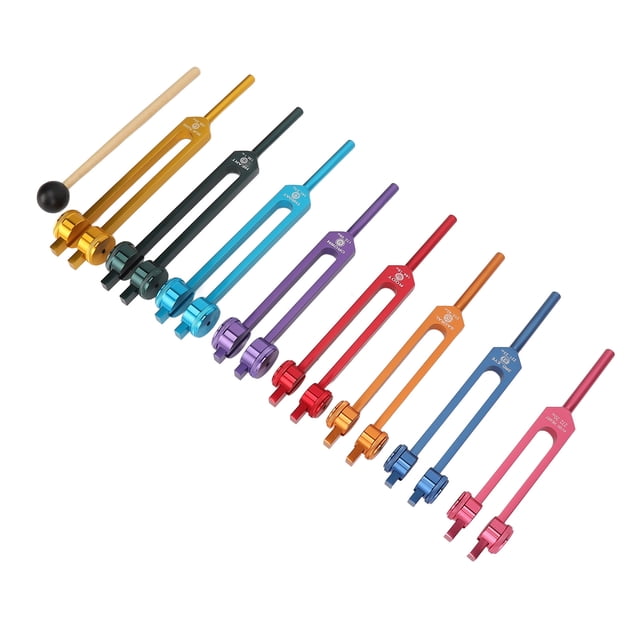 Diapasón, aleación De Aluminio, Sintonizador Multicolor, Diapasones Curativos Para Yoga Para Terapeutas
