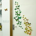 thumbnail image 5 of Butterfly Wall Decor, 3D Butterfly Stickers, Beautiful Butterfly Wall Stickers, Removable Butterflies DIY Art Decor Crafts, 1 Pack Foldable Plastic Butterflies Wall Stickers Colorful, 5 of 8