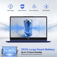 thumbnail image 4 of 17.3" FHD Gaming Laptop 32GB DDR5 RAM 1TB SSD AMD Ryzen 7 7735HS (8-Core, Beats i7-12650H) with AMD Radeon 680M 100W Type-C Wi-Fi 6E Backlit Keyboard Fingerprint Blue, 4 of 7