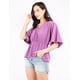 thumbnail image 5 of Blusa manga amplia con elástico en la cintura, 5 of 5