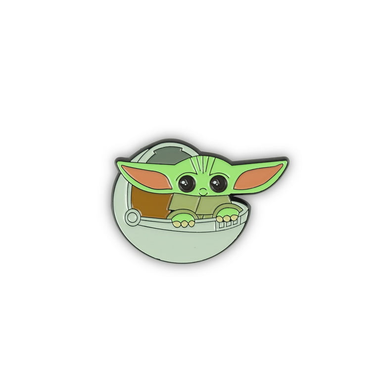 New Mandalorian baby Yoda toy Ewok pin badge