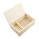 thumbnail image 2 of Caja de música de madera artesanal, caja de música antigua para hacer tú mismo, ideal para cumpleaños, bodas, para mujeres y hombres. Color de la madera, 2 of 9