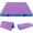 Lavender Purple, variant on GJWL 4' x 4' Folding Gymnastics Mat with Carry Handles, Bio-Folding Tumbling Mat for Kids & Cheerleading