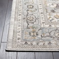 thumbnail image 3 of SAFAVIEH Bel Air Merlin Oriental Polyester Area Rug, Gray/Light Gray, 3' x 5', 3 of 11