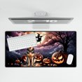 thumbnail image 4 of Spooky Halloween Night Witch German Shepherd Glowing Pumpkins Desk Mat Full Keyboard Mouse Pad Alsatian Dog Lover Gifts Large Mousepad - 12015, 4 of 5