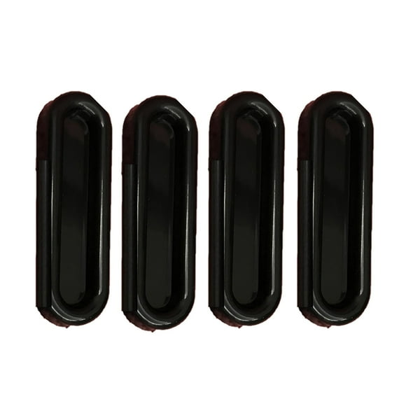 Hearth & Gear 4PC Punch Sliding Door Self Handle Window Glass Door Kitchen Door Cover Door Sliding Door Handle Double Paste Interior Doors Extra Long Door Stop Bumper Door Stop Hinge Door Stopper