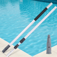 thumbnail image 6 of WaterJingle 12 ft Aluminum Alloy Telescopic Pool Pole, Adjustable 7.2-12 ft, Heavy Duty, Silver, 6 of 7