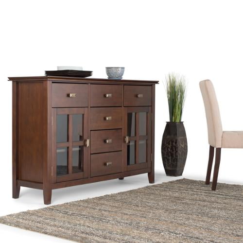 WyndenHall Stratford SOLID WOOD 54 inch Wide Contemporary