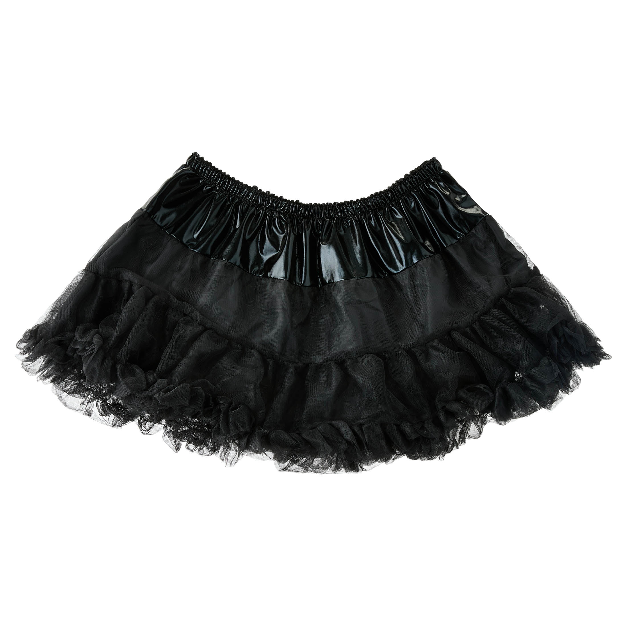 Petticoat Costume Accessory for Adults, Black, S/M, Halloween by Way To Celebrate