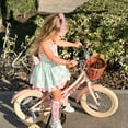 thumbnail image 7 of ACEGER 18 Inch Girls Bike with Basket and Training Wheels for Ages 7-12, Pink, 7 of 7