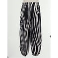 thumbnail image 3 of iiniim Little Kids Girls Boys Loose Boho Harem Pants High Waist Hippy Baggy Trousers Pants Summer Type E 130, 3 of 7