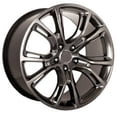 thumbnail image 2 of OE Creations Aluminum Rim PR137 20X9in Hyper Silver Dark Finish, 137H-297334, 2 of 2