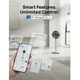 thumbnail image 4 of Dreo Oscillating Fan for Bedroom,150°+120° Omni-Directional Quiet Floor Fans with Smart Control, 110ft Pedestal Fan with DC Motor, 9 Speeds, 6 Modes, 43'' Inches, 12H Timer, Wi-Fi/Voice/Alexa, 4 of 7