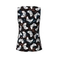 thumbnail image 5 of Xecao Cool Gamepad print women's scoop neck, loose-fit workout tank tops for the gym., 5 of 9