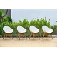 thumbnail image 4 of Amazonia Exeter 9-Piece Patio Rectangular Dining Table Set, Wicker Table, Ideal for Outdoors and Indoors, 4 of 10