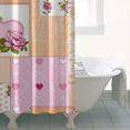 thumbnail image 4 of Pioneer Flower Floral Print Pattern Shower Curtain 36"x72" ,Bathroom Decorative Shower Curtains Set with 12 Hooks,Modern Waterproof Washable Shower Curtain, 4 of 6