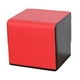thumbnail image 3 of Banco de cadera, caja de ejercicios para cadera, para hombres y mujeres, caja multifuncional para entrenamiento corporal y fortalecimiento muscular. Rojo negro, 3 of 9