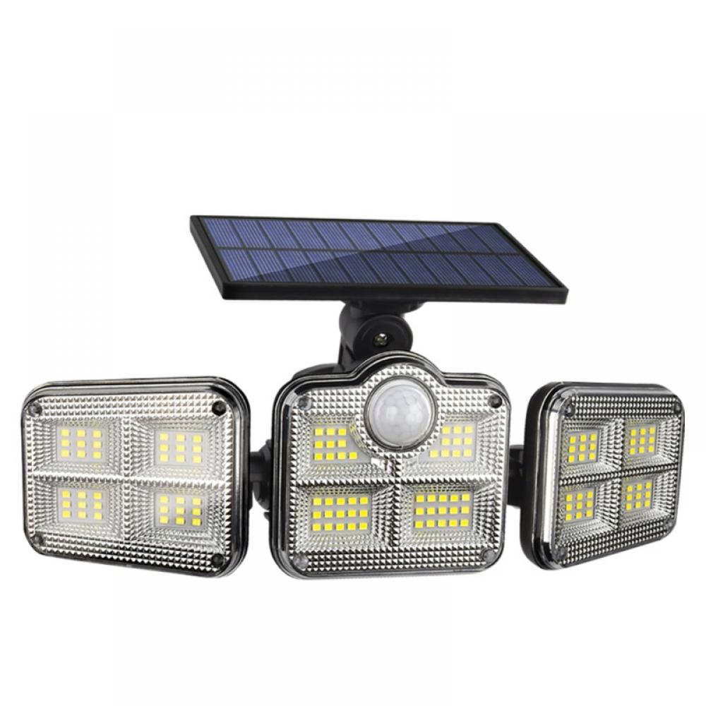 Upgrated Solar Lights Outdoor Super Bright 122 LEDs 600lm-LED Solar Motion Sensor Lights Outdoor-for Wall,Post,Pathway Garden,Light Area up to 780ft² - image 1 of 15