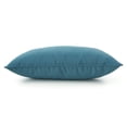 thumbnail image 6 of Esme Outdoor 18 x 11.5 in. Water Resistant Fabric Rectangular Pillow, Teal, 6 of 11