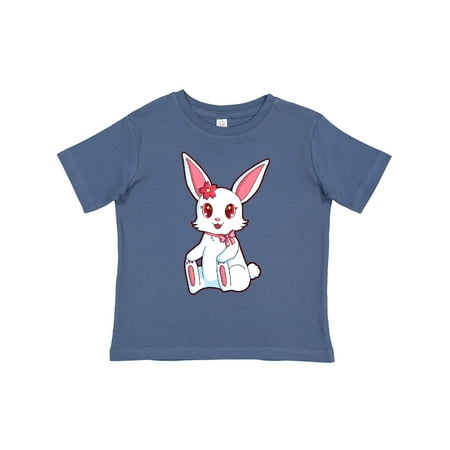 

Inktastic Happy Easter Girl Bunny in Pink Gift Toddler Toddler Girl T-Shirt