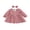 Burgundy, variant on Bagilaanoe Toddler Baby Girl Plaid Dress Long Sleeve A-line Button-Down Dresses   Hairpin 6M 12M 18M 24M 3T 4T Casual Swing Tunic Tops