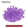 thumbnail image 3 of REGALWOVEN Acrylic Round Beads Loose Bubble Craft Bead Assorted Candy Colors for DIY Jewelry Making Purple, 3 of 5