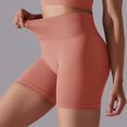 thumbnail image 6 of Afdoent Womens Shorts Women's Yoga Shorts Fashion Casual Seamless High Waisted Lift Summer Running Fitness Shorts Fashion Shorts, 6 of 6