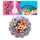 thumbnail image 5 of 9 piezas de con autoadhesivo, piezas de pompones, embalaje para hechas , accesorios de juguetes, 5 of 9