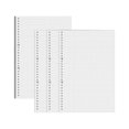 thumbnail image 2 of 60 hojas de papel de recambio Zulema Recargas de papel Cuadrícula A4, 2 of 8