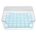 thumbnail image 1 of KAKOWELY Transparent Rabbit Litter Box Pet Toilet Potty Trainer Small Animals Litter Box,11.81"X8.66"X5.12", 1 of 4