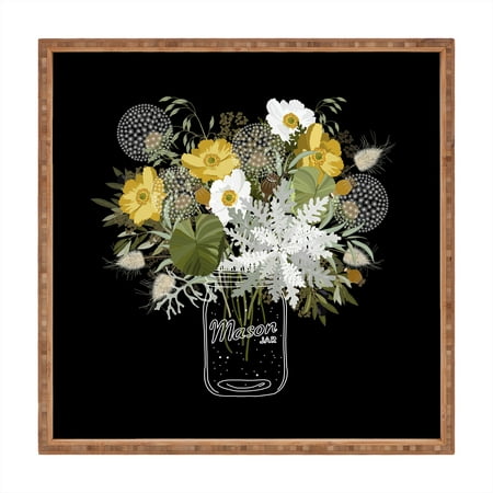 

Society6 Iveta Abolina Annette Spring Medium Square Bamboo Tray 12 x 12