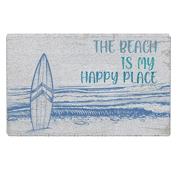 Tapete de playa Rug Qabliqo, 43 x 76 cm, para uso costero y exterior