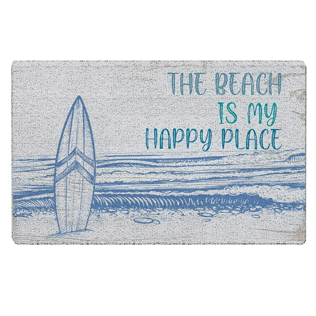 Tapete de playa Rug Qabliqo, 43 x 76 cm, para uso costero y exterior