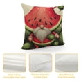 thumbnail image 4 of YINGXI Summer Pillow Covers Decorative Throw Pillow Case Summer Melon Fruit Cushion Case for Farmhouse Home Sofa Home Couch Office Decoration 22x22in, 4 of 5