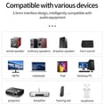 thumbnail image 4 of Receptor de audio Transmisor Plug and Play Home Adaptador de sistema estéreo Accesorios, 4 of 6