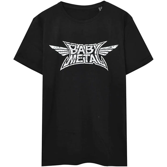 Babymetal - Camiseta Logotipo para Adultos Unisex (Negro)
