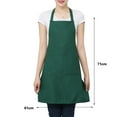 thumbnail image 6 of Hariumiu Universal Size Apron with Straps Unisex Apron with Pockets Adjustable Straps Long-lasting Work Apron for Grill Restaurant Bar Cafes Craftsmanship, 6 of 8
