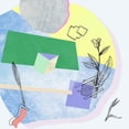 thumbnail image 3 of Wang, Melissa 12x12 Black Modern Framed Museum Art Print Titled - Flower-Field III, 3 of 5