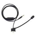 thumbnail image 3 of Cable de micrófono Boom con botón de silencio Micrófono para juegos Micrófono desmontable Cable de reemplazo Cancelación de ruido para auriculares, 3 of 7