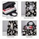 thumbnail image 3 of Balery black white Skull bone Mochila ligera para hombre y mujer: duradera e impermeable, ideal para la escuela, el trabajo, viajes y uso diario., 3 of 7