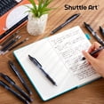 thumbnail image 5 of Shuttle Art Black Gel Pens, 36 Pack(18 Gel Pens with 18 Refills) Retractable Medium Point Rollerball Gel Ink Pens Smooth Writing with Comfortable Grip, 5 of 9