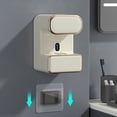 thumbnail image 3 of 2X Dispensador Automático de Pasta de Dientes, Dispensador de Pasta de Dientes Eléctrico Montado en la Pared para Niños y Adultos, Dispensador de Pasta de Dientes Beige, 3 of 5