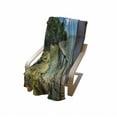thumbnail image 4 of Coastal Soft Flannel Fleece Throw Blanket, Boardwalk on the Bridge Singapore Island Rural View Sandy Beach Summertime, Cozy Plush for Indoor and Outdoor Use, 50" x 70", Green Blue Brown, by Ambesonne, 4 of 6