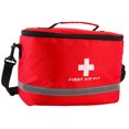thumbnail image 3 of Cylinder Shape First Aid Bag Handheld Emergency Bag Shoulder Survival Kit Red Random Shoulder Girdle Color, 3 of 9