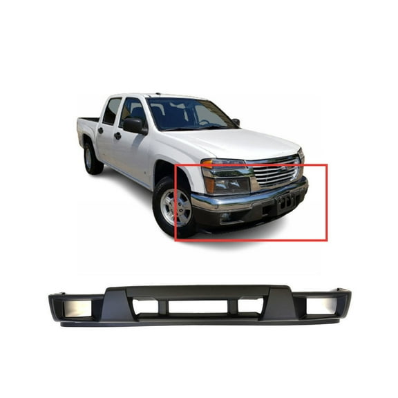 DCP Front Lower Bumper Cover For 2004-2012 GMC Canyon Chevy Chevrolet Colorado Txtrd